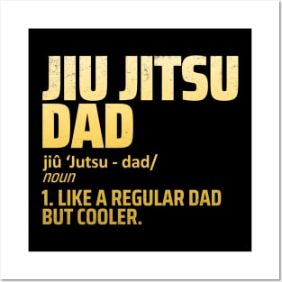 jiu jitsu dad Posters and Art